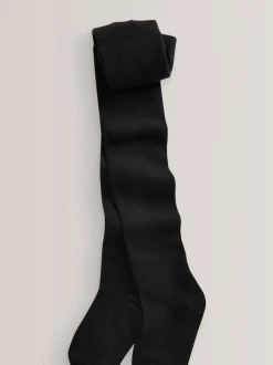 Noir - Collants School de qualité supérieure