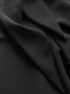 Noir - Combinaison Occasion en jersey sans manches à col bénitier