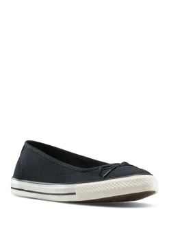 Noir - Converse Chuck Taylor All Star Dainty Ballerine Canvas
