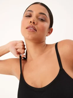 Noir - Corps fermes de contrôle du ventre