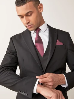 Noir - Coupe standard - Veste de costume Morning