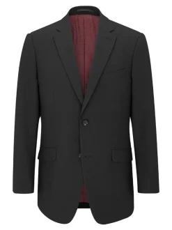 Noir - Coupe standard - Veste de costume Skopes Win au motif riche en laine