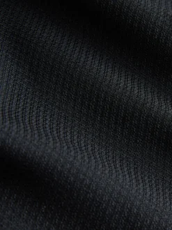 Noir - Coupe sur mesure - Pantalon de smoking texturé avec détail de ruban adhésif