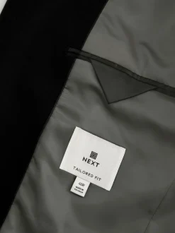 Noir - Coupe sur mesure - Veste Motionflex en Blend mélangée coupe habillée