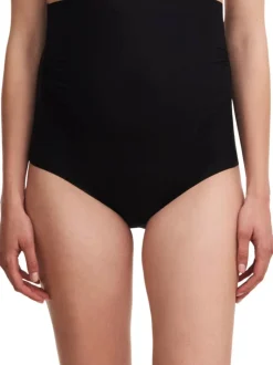 Noir - Culotte Chantelle grossesse pure lisse à taille haute