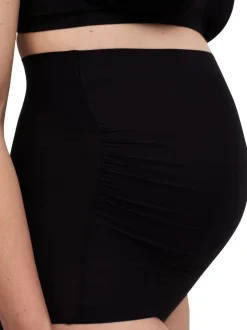 Noir - Culotte Chantelle grossesse pure lisse à taille haute