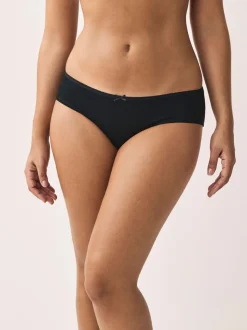 Noir - Culotte en coton riche 5 Pack