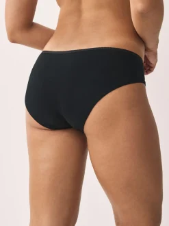 Noir - Culotte en coton riche 5 Pack