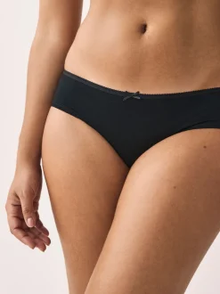 Noir - Culotte en coton riche 5 Pack