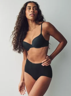 Noir - Culotte en coton riche 5 Pack