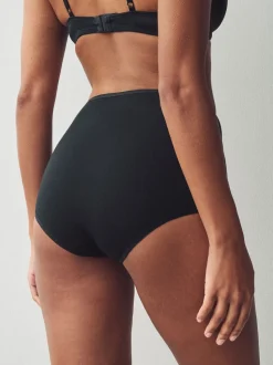 Noir - Culotte en coton riche 5 Pack