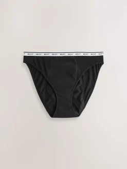 Noir - Culotte pour règles abondantes 2 Pack
