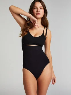 Noir - Culotte taille haute Hunkemöller sans coutures