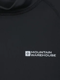 Noir - Débardeur Mountain Warehouse à manches courtes en rythème témédaire