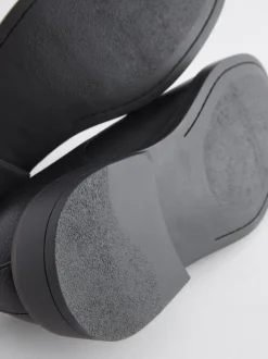 Noir - Derbys à semelle épaisse