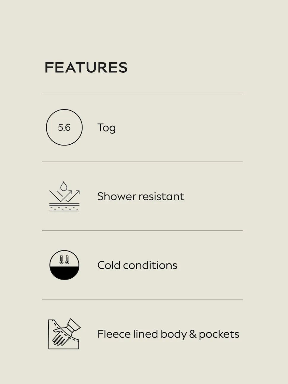Noir - Doudoune ThermoGen Résistant à la douche