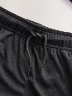 Noir - Ensemble t-shirt et short de sport (3-16 ans)