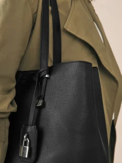 Noir - Fourre-tout structuré