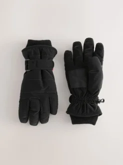 Noir - Gants de ski (3-16ans)