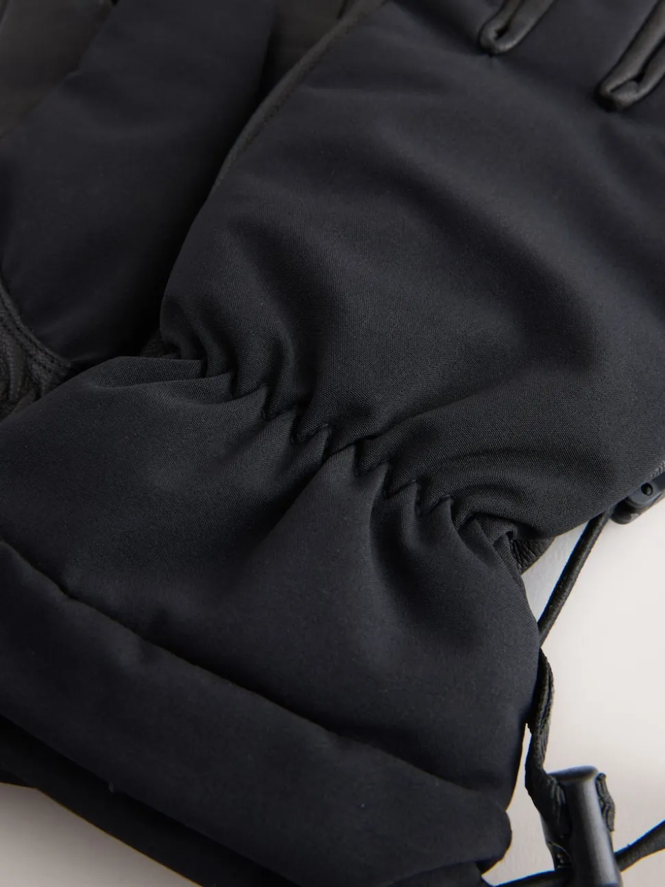 Noir - Gants de ski avec cuir