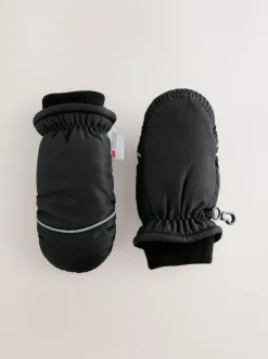 Noir - Gants et Mitaines de ski (3mois-6ans)