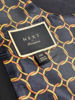 Noir - Gilet à coupe régulière