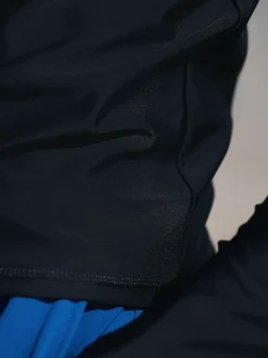 Noir - Gilet Active à manches longues en rythème témédaire