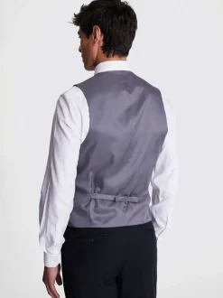 Noir - Gilet de costume DKNY Ajusté Performance