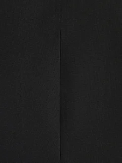 Noir - Gilet de costume essentiel à coupe régulière