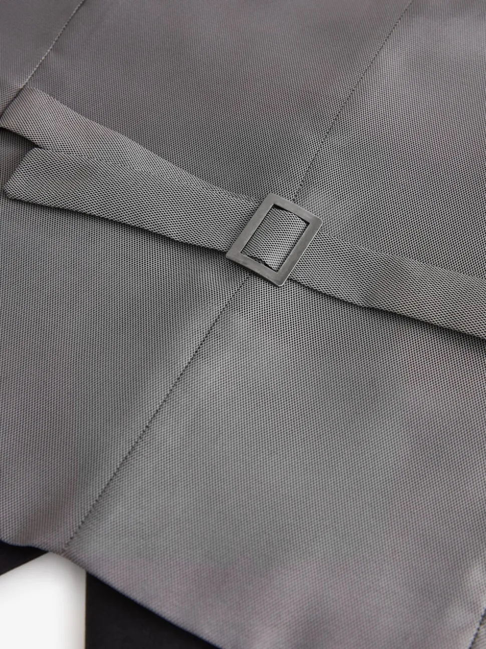 Noir - Gilet de costume essentiel à coupe régulière