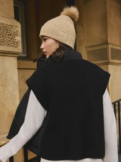 Noir - Gilet rembourré