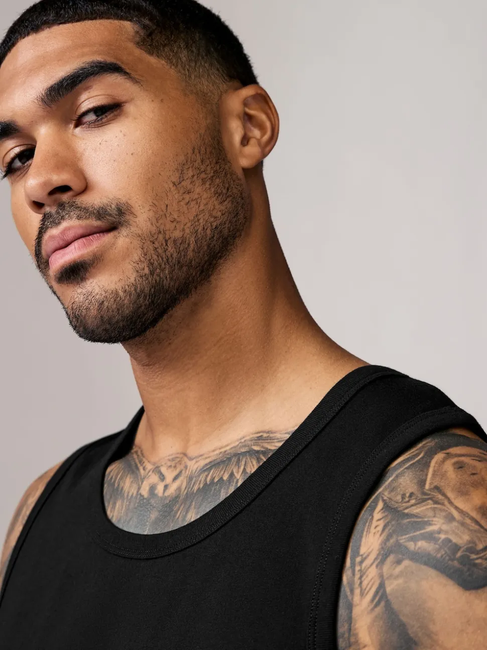 Noir - 100Gilets en coton % 4 Lot