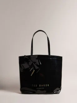 Noir - Grand sac à logo et nœud Ted Baker Nicon