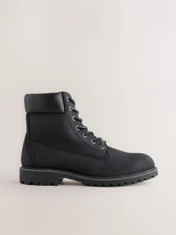Noir - Grandes bottes zippées