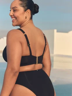 Noir - Haut de bikini à armatures Ultimate Support LK