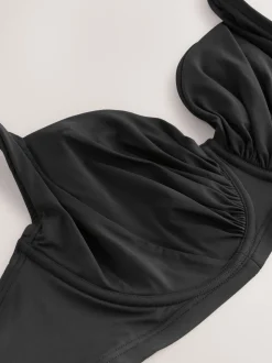 Noir - Haut de bikini à armatures Ultimate Support LK