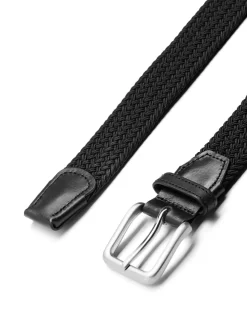 Noir - JACK & JONES Ceinture tissée