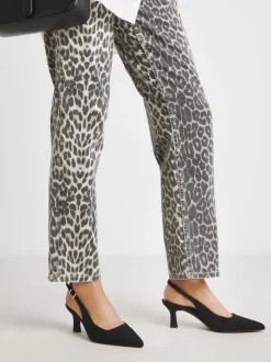 Noir - JD Williams Chaussures à talons à bride arrière à bout pointu