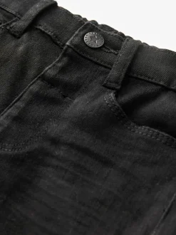 Noir - Jeans extensibles confort (3mths-7yrs)