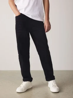 Noir - Jeans extensibles (3-17yrs)