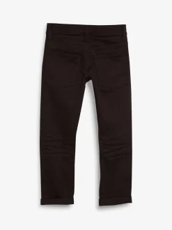 Noir - Jeans extensibles (3-17yrs)