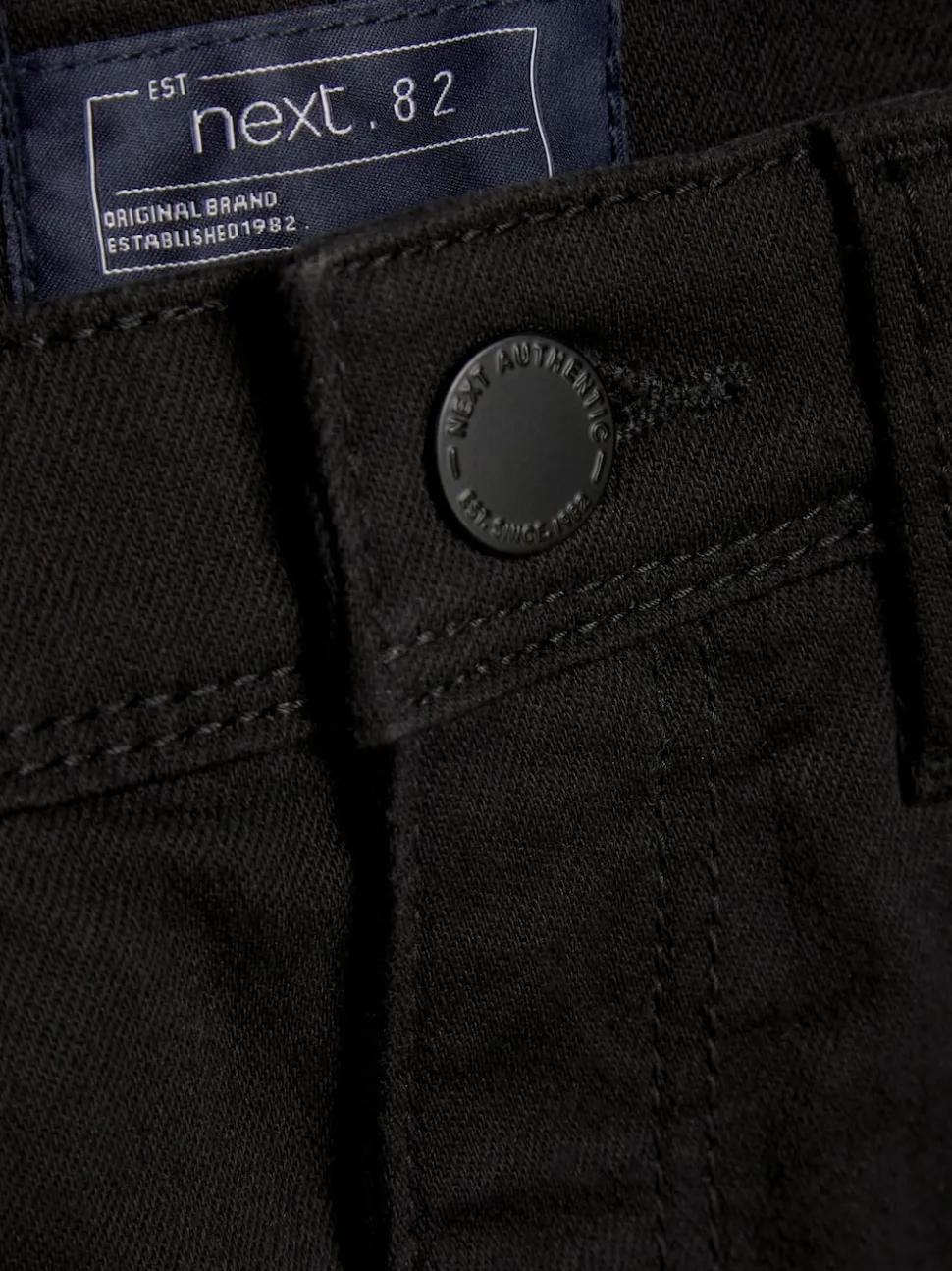 Noir - Jeans extensibles (3-17yrs)