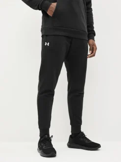 Noir - Joggers de fleece rivale de sous armure