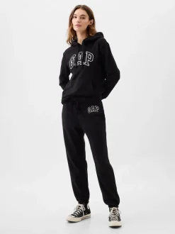 Noir - Jogging Gap droit à logo