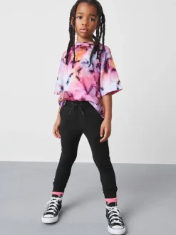 Noir - Jogging skinny (3-16 ans)