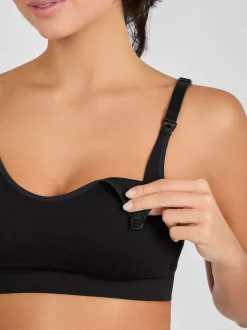 Noir - Jojo Maman Bébé Emma Jane Soutien-gorge de maternité et d'allaitement rembourré et sans coutures