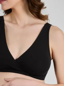 Noir - Jojo Maman Bébé Soutien-gorge de maternité et d'allaitement 2-Pack