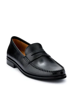 Noir - Jones Bootmaker Quennell Mocassins Penny en cuir