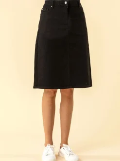 Noir - JupesRoman A-Line Denim