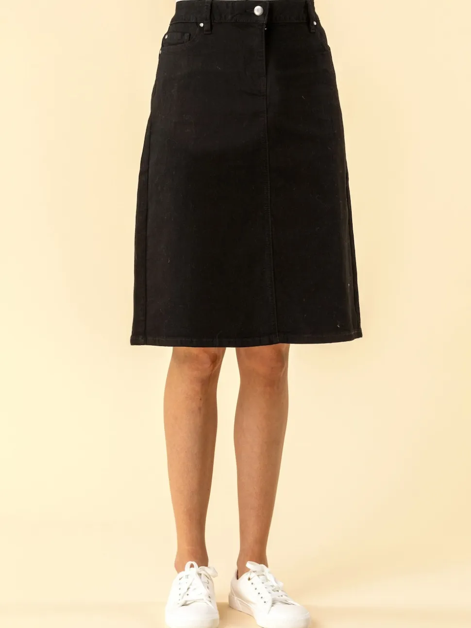 Noir - JupesRoman A-Line Denim